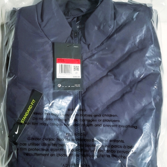Nike Aeroloft Repel Golf Vest Gilet Purple AV3706-015 Sz L Women